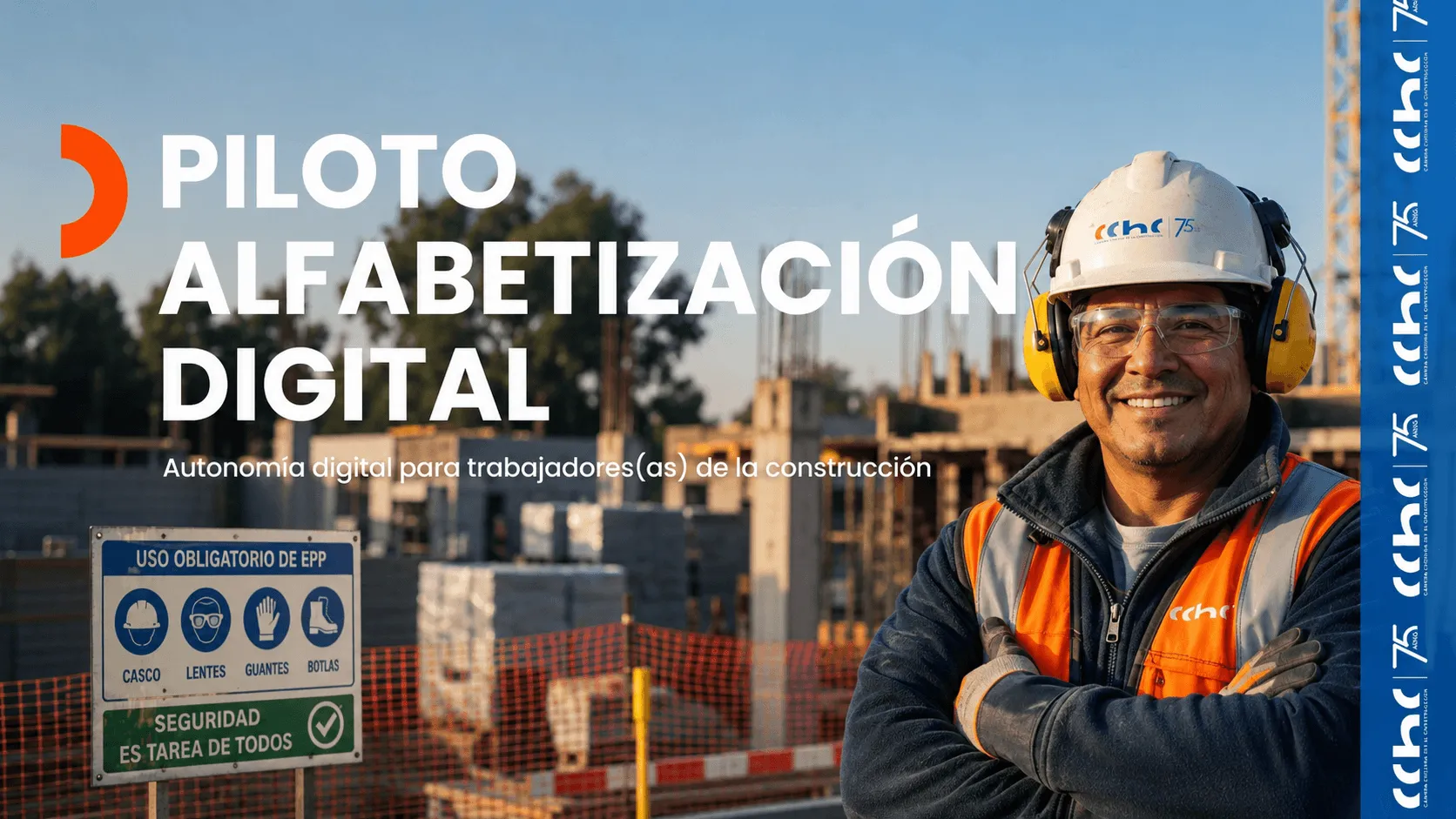 Trabajadores de empresas socias de la CChC Valparaíso fortalecieron sus habilidades digitales en taller de alfabetización