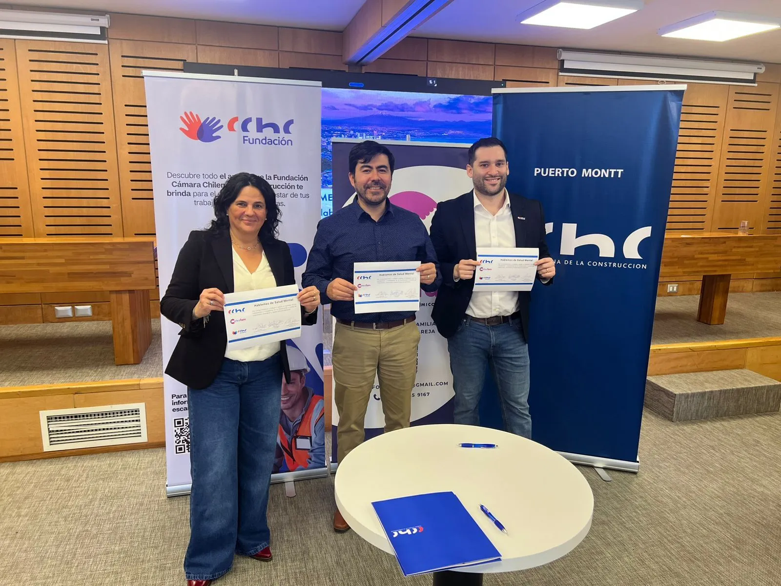 Fundación CChC realizó encuentro de salud mental en Puerto Montt 